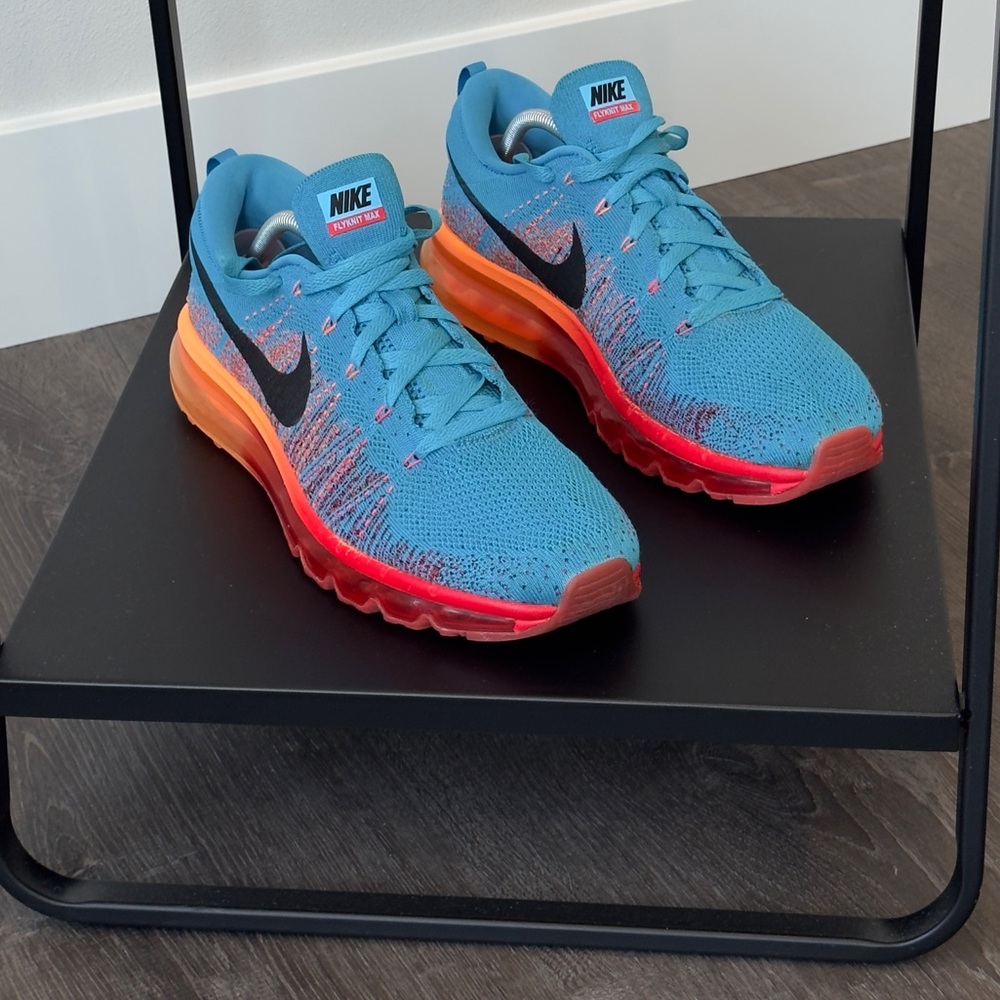 Nike Custom ID Color Sneakers in Blue and Orange